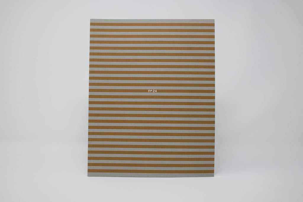no24 notebook large striped