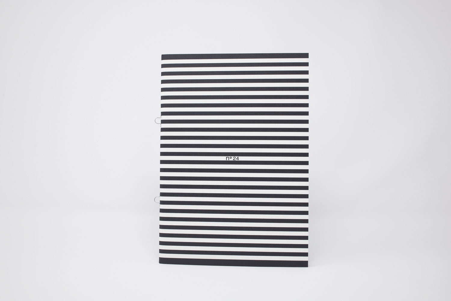 no24 box // Two striped notebooks