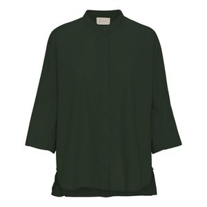 FRAU // Seoul Shirt Short // Dark Mos Green