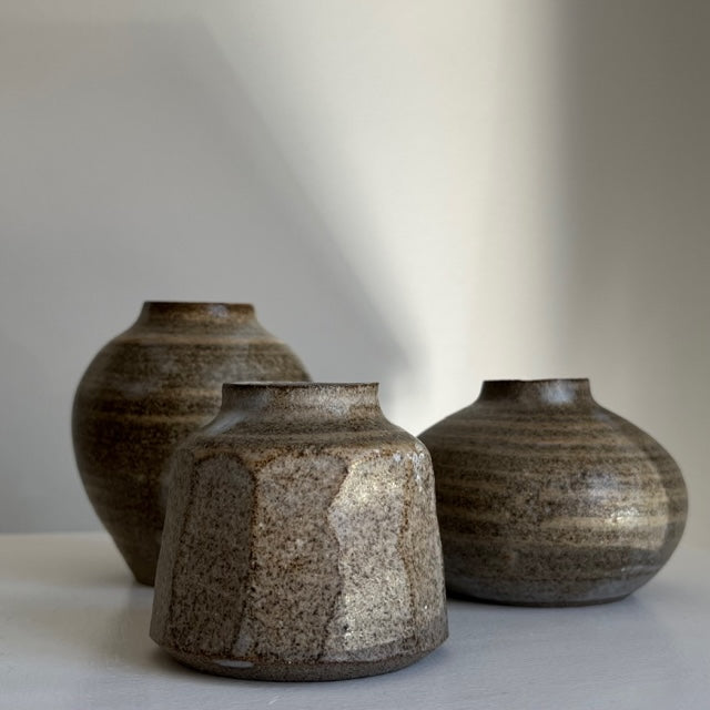 Blacksmith Ceramics // Small Vase // Grey no. 14