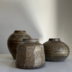 Blacksmith Ceramics // Small Vase // Grey no. 16