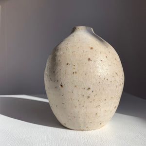 Blacksmith Ceramics // Small Vase // White no. 01