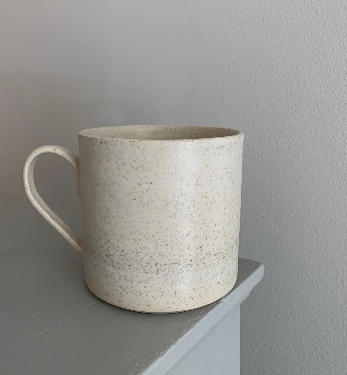 Blacksmith Ceramics // Large Mug // White