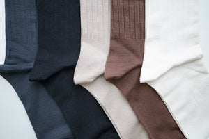 Hakne // Silk Socks // Brown