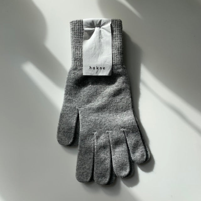 Hakne // Uruguayan Woolen Gloves // Light Grey