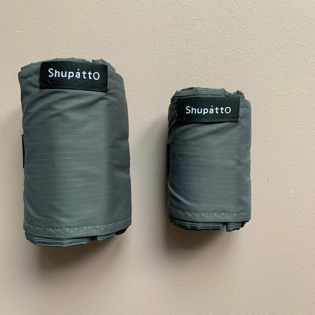 Shupatto // Folding Bag // Grey