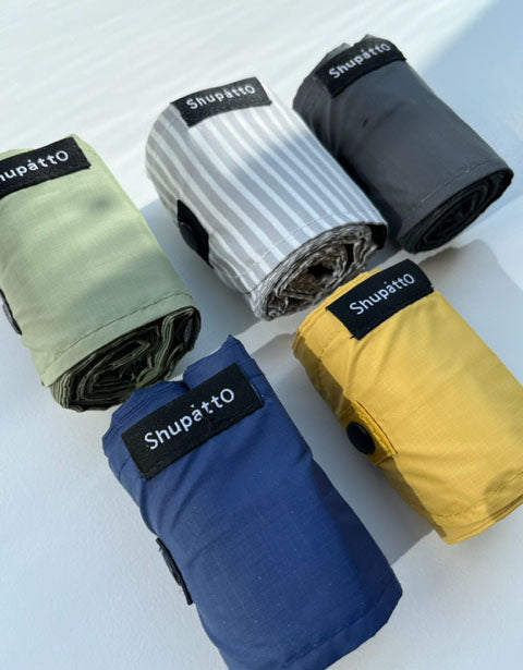 Shupatto // Folding Bag // Grey
